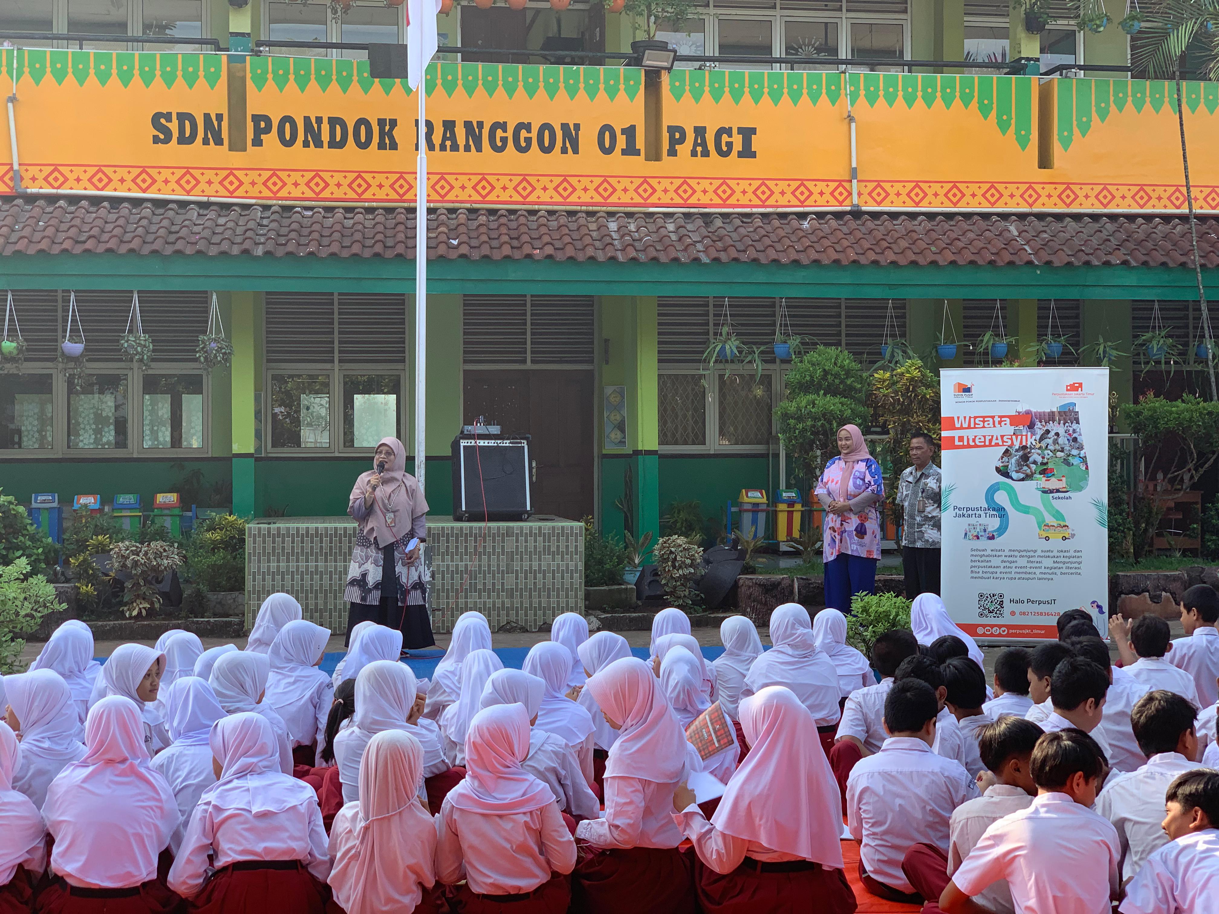 Wisata LiterAsyik Ke SDN Pondok Ranggon 01